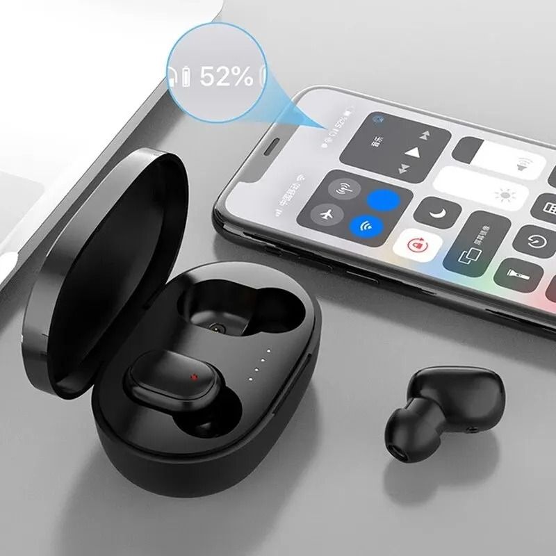 Wireless Bluetooth Earbuds with Noise Cancelling and Charging Case