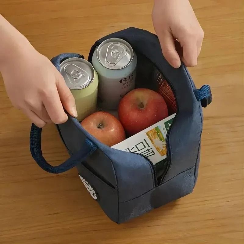 Insulated Bento Lunch Bag – Thermal Aluminum Foil Meal Pack & Handbag