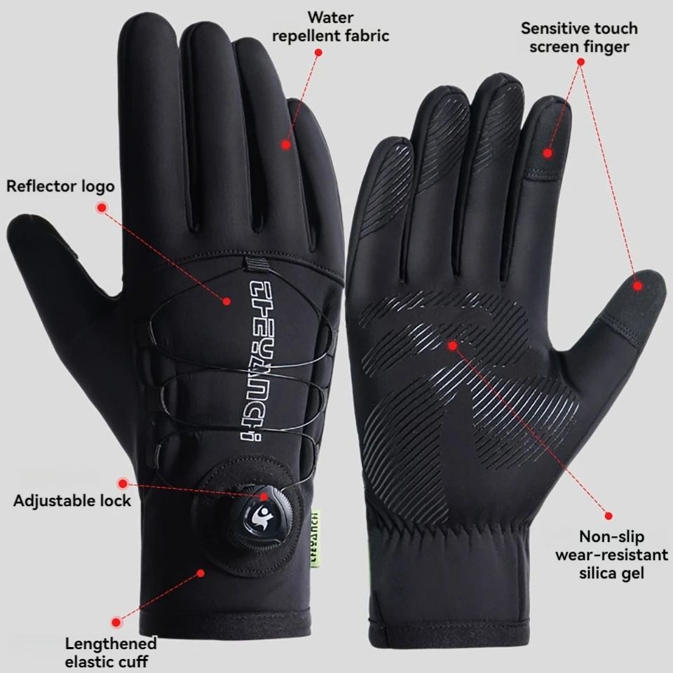 Winter Warm Touchscreen Cycling Gloves