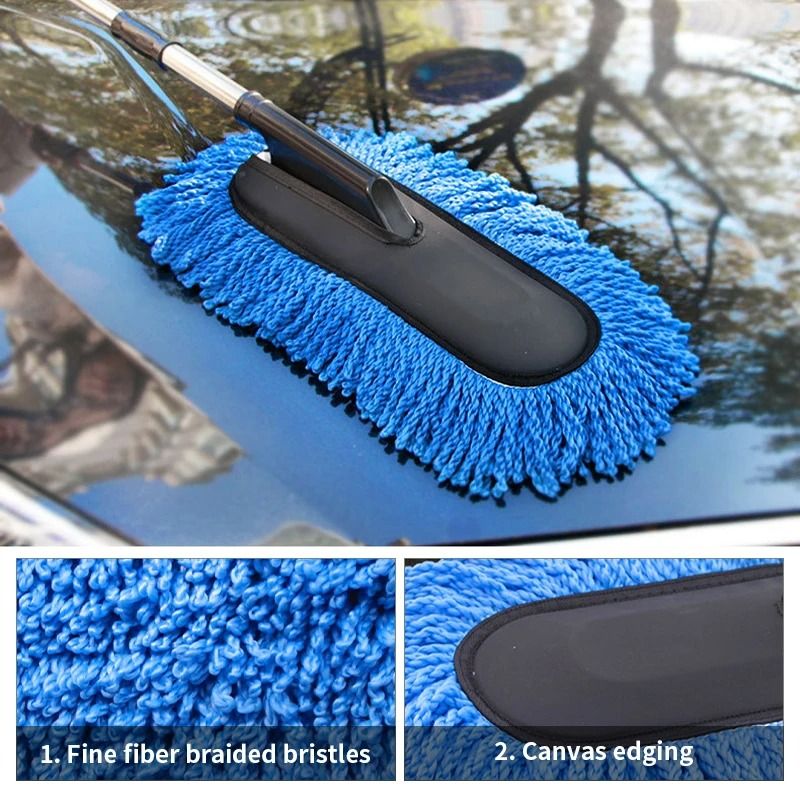 Seametal Microfiber Car Washing Mop Kit