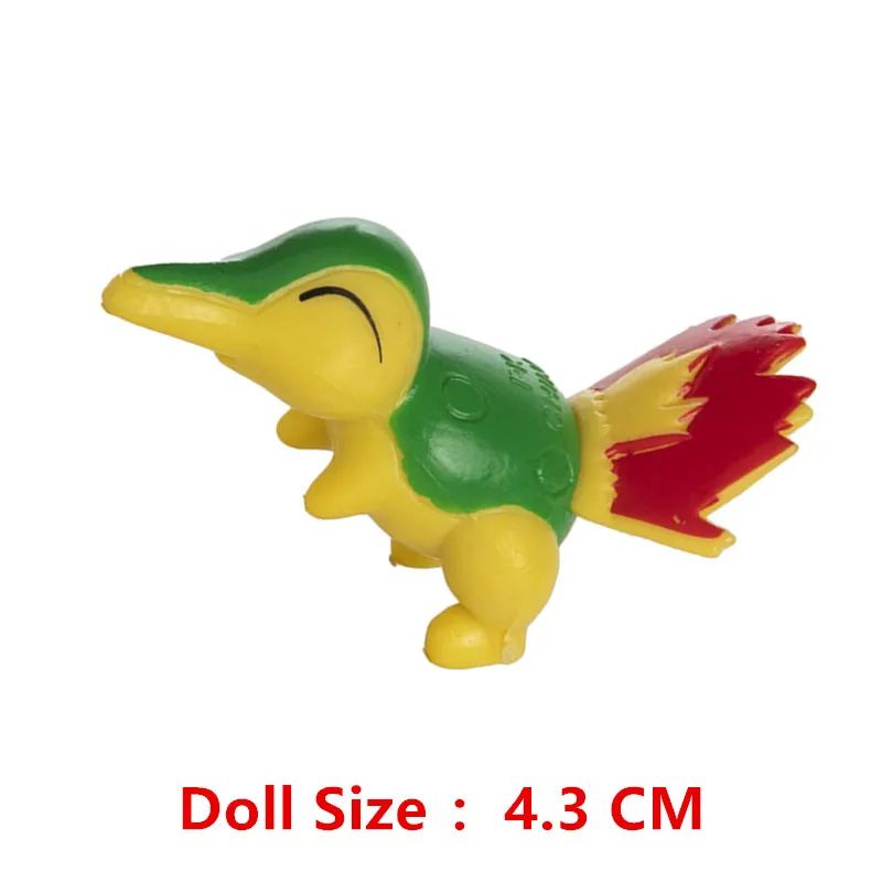 Takara Tomy Pokemon Mini Figures (4–13cm) – Pikachu, Mewtwo & Friends PVC Collectibles