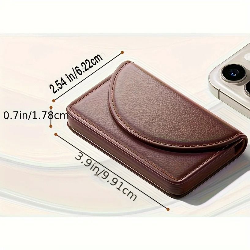 PU Leather Business Card Holder