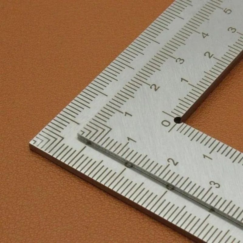 Mini Stainless Steel Square Ruler