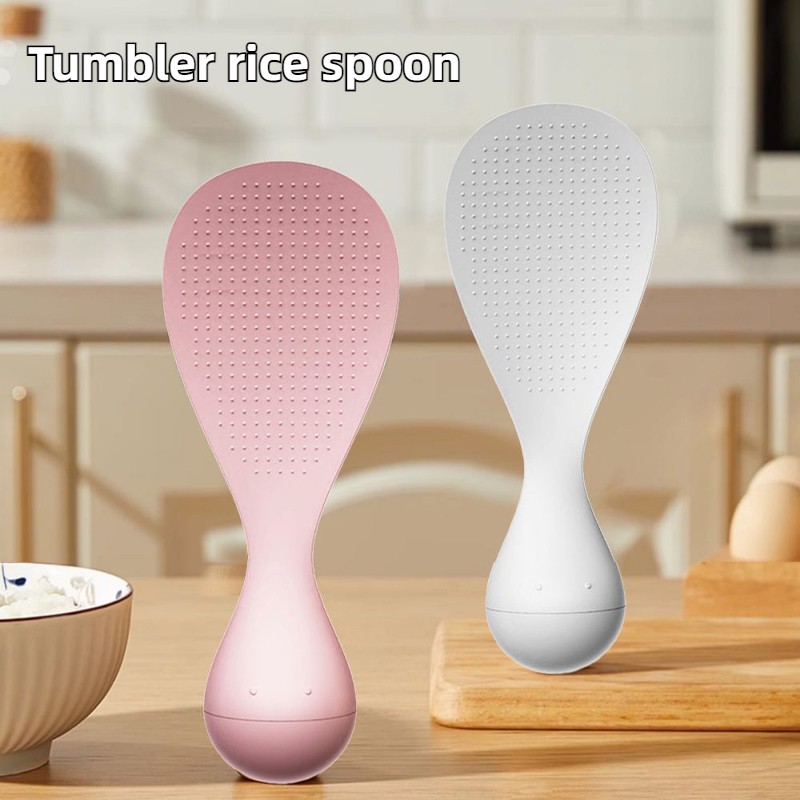 Food Grade Rice Spoon Non Stick Standing Scooper for Buffet Table ware