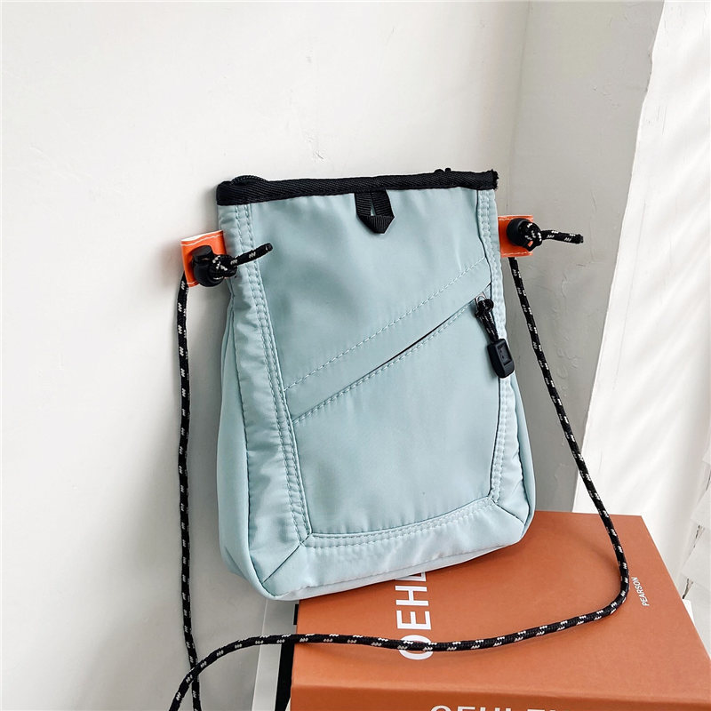 Mini Nylon Crossbody Bag Compact Phone Wallet Lightweight Travel Shoulder Purse