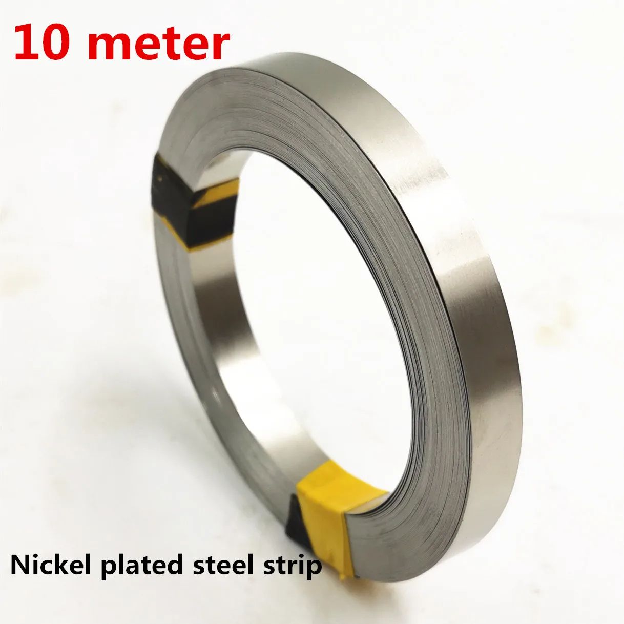 1 Roll 10m 18650 Li-ion Battery Nickel Sheet Plate – Nickel Plated Steel Strip for Spot Welding Machine & Battery Welde