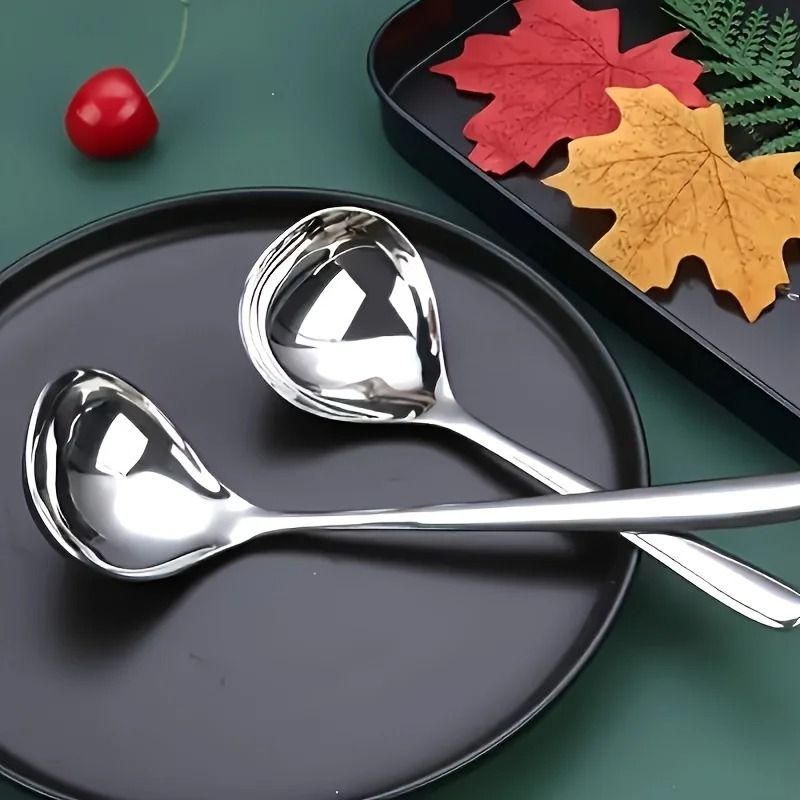 Heavy Duty Stainless Steel Serving Spoon Set