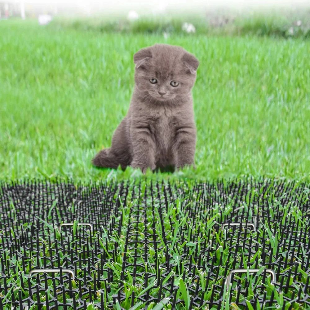 Garden Cat Deterrent Prickle Mat Set