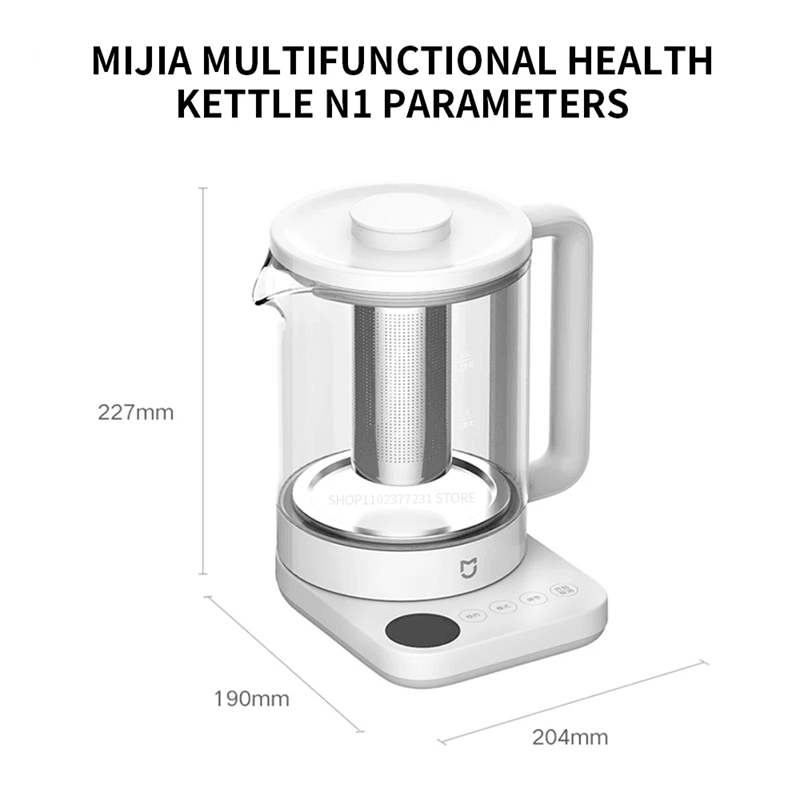 Xiaomi Mijia Electric Health Pot Stainless Steel Multifunctional Kettle with Heat Preservation