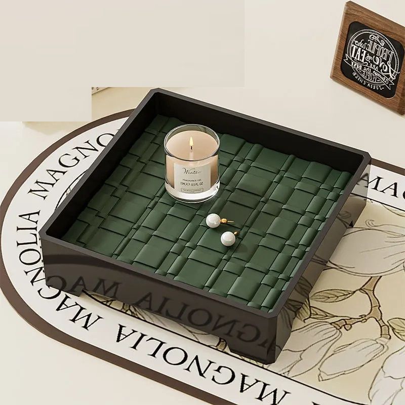Elegant Key Tray Storage Box, Trendy Home Decor for Entrance Shelf, Living Room, Porch Organization