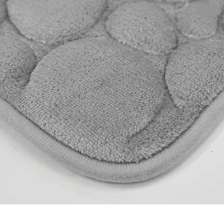 AquaStone Plush Bathroom Mat Set