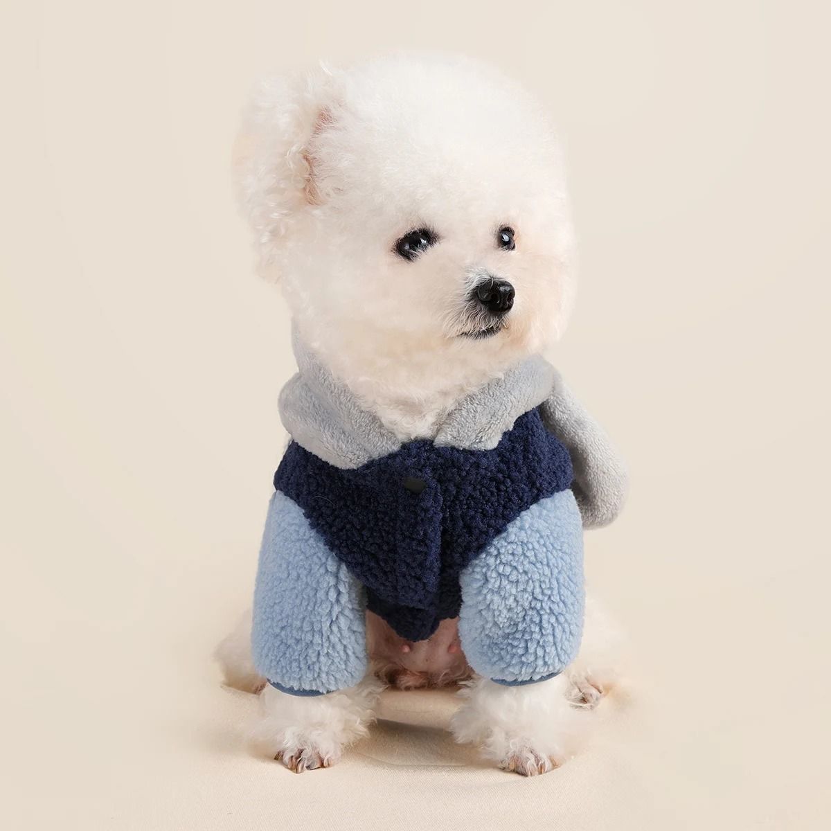 Cozy Rabbit Ear Pet Sweater for Warmth in Autumn and Winter