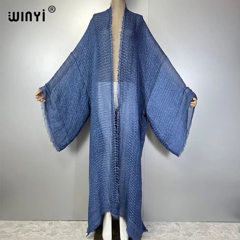 Luxury Maxi Beach Kimono Kaftan Cover Up