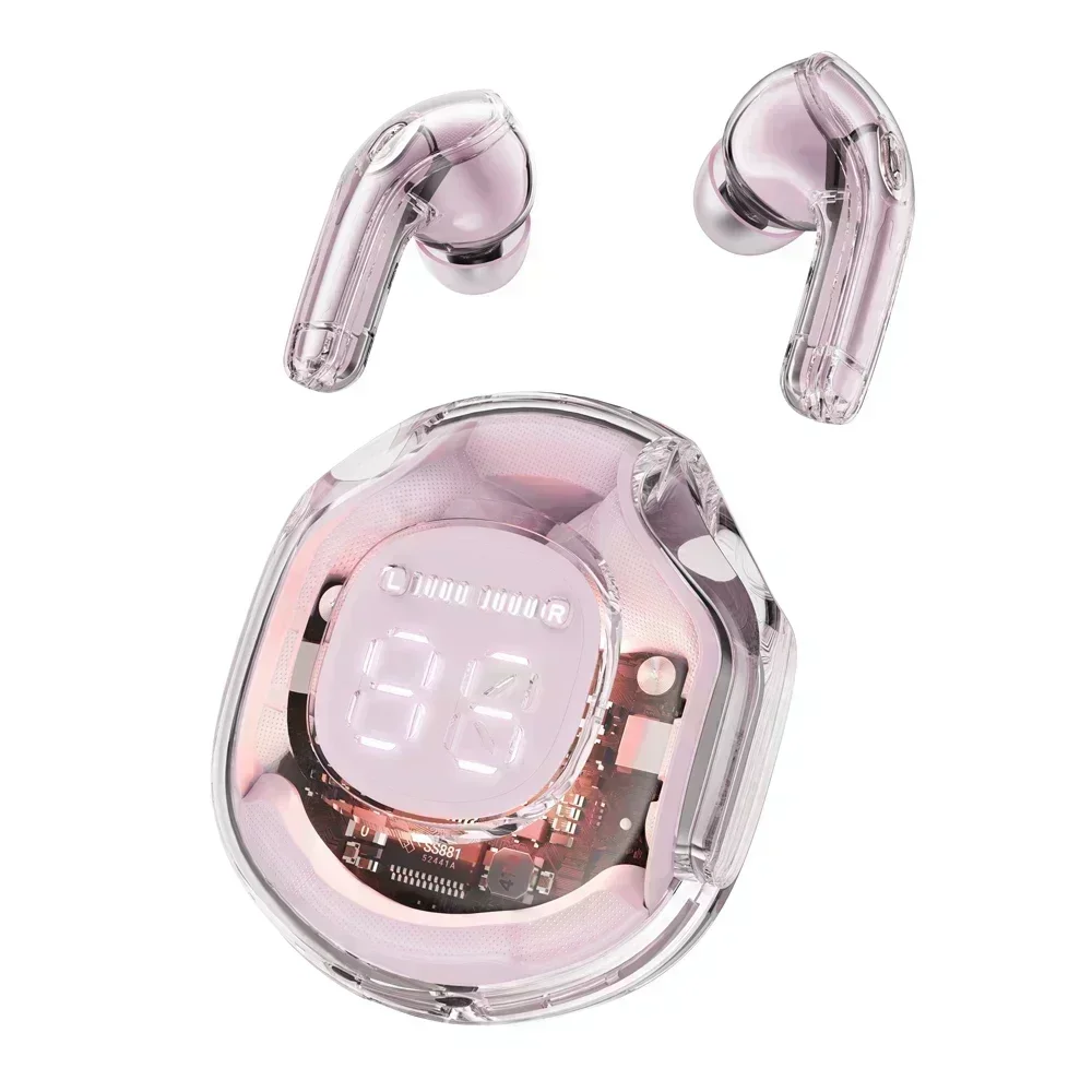Wireless Earbuds Bluetooth Headphones with Noise Reduction Bass and Touch Control