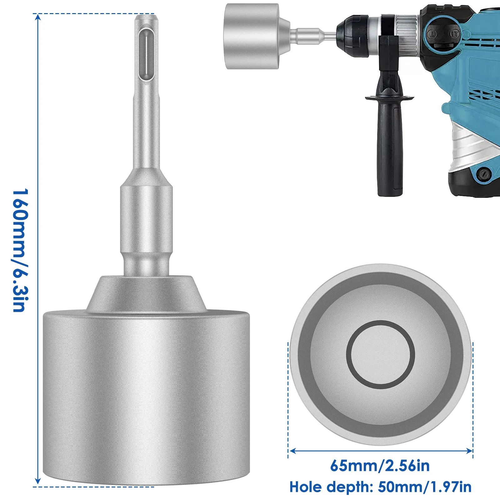 Precision Ground Rod Master – Heavy-Duty SDS Plus Ground Rod Driver