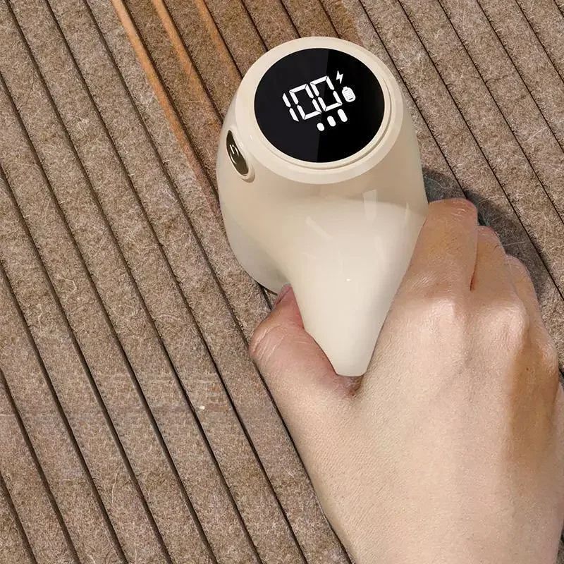 Electric Lint Remover with LED Display and USB Charging