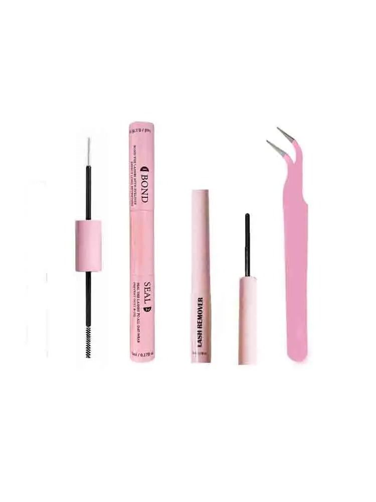 Lash Bond and Seal Kit with Glue Remover and Tweezers