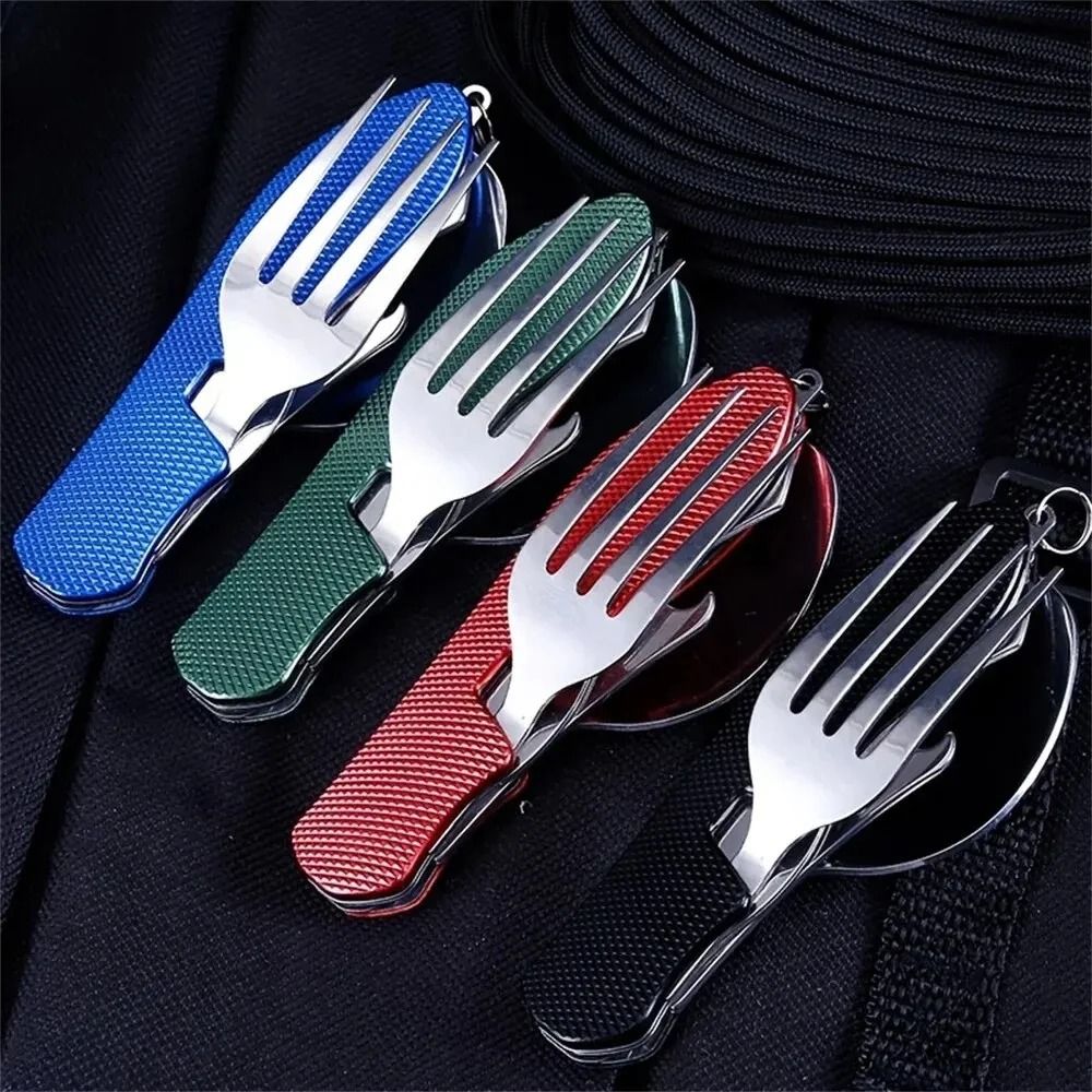 Foldaway Camping Utensil Set