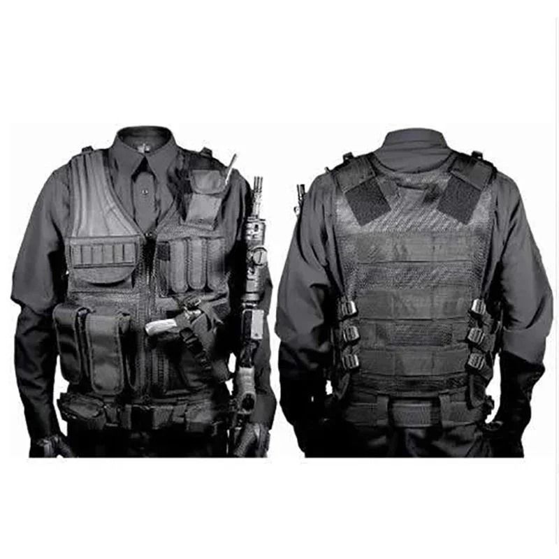 Tactical Multi Pocket Combat Vest for Outdoor Training and Airsoft