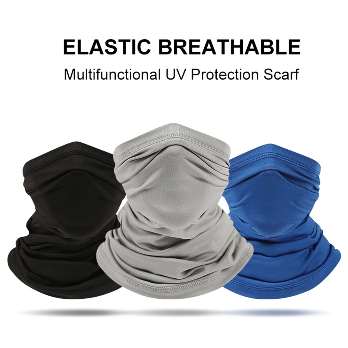 Outdoor UV Protection Bandana Scarf Multifunctional Neck Warmer for Fishing, Hiking, Cycling, and Outdoor Activities