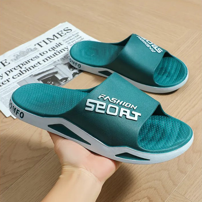 Summer Fashion Slippers, Non-Skid Bathroom Sandals for Men and Women, Sport Outdoor Sandals, Comfortable Home Slippers