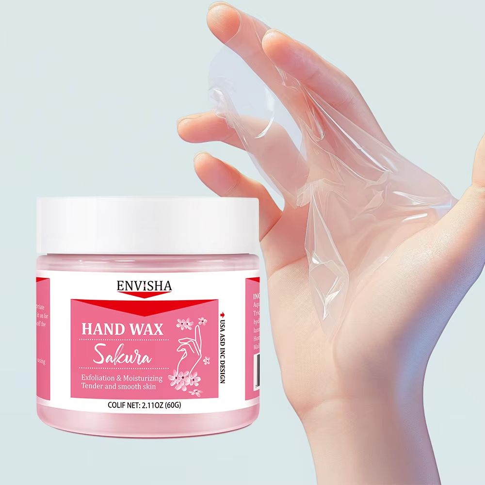 Sakura Honey Hand Mask for Deep Hydration and Smoother, Softer Hands 2.12oz