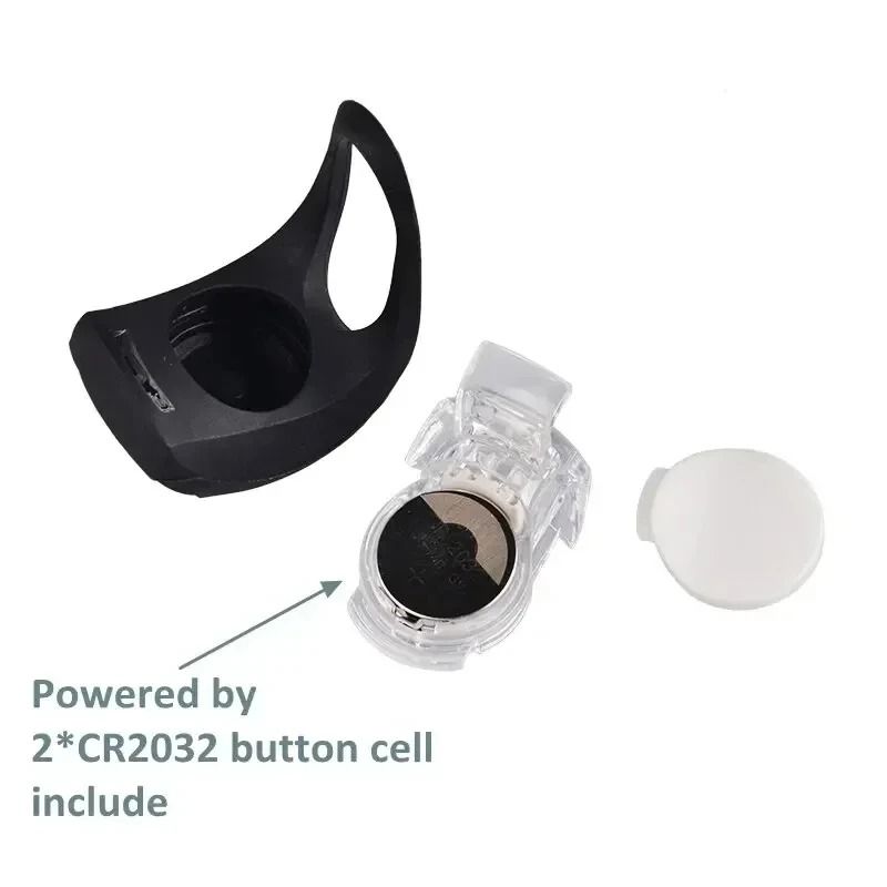 Waterproof Silicone Bicycle Light Set | High-Visibility Front Headlamp & Rear Safety Taillight