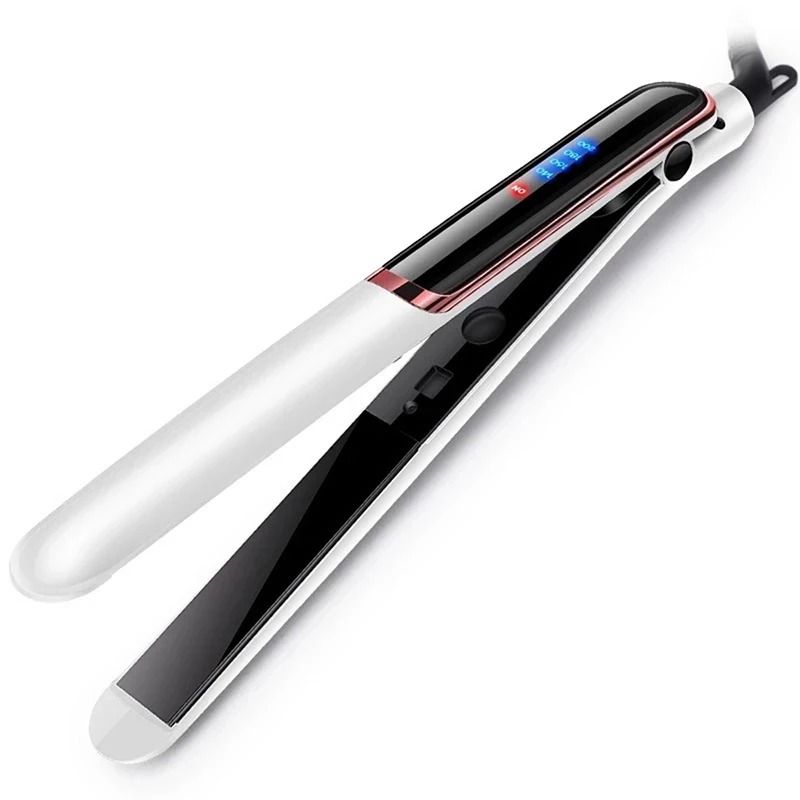 Professional Ceramic Ionic Hair Straightener Fast Heat Flat Iron with LCD Display