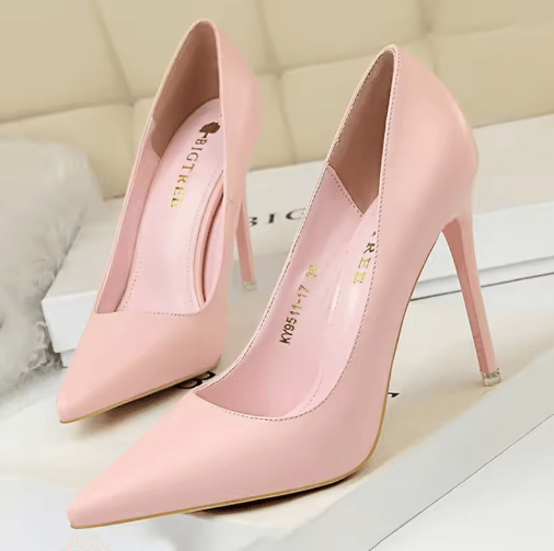 BIGTREE 2026 Classic Pointed Toe Stiletto Pumps – Wedding & Party High Heels