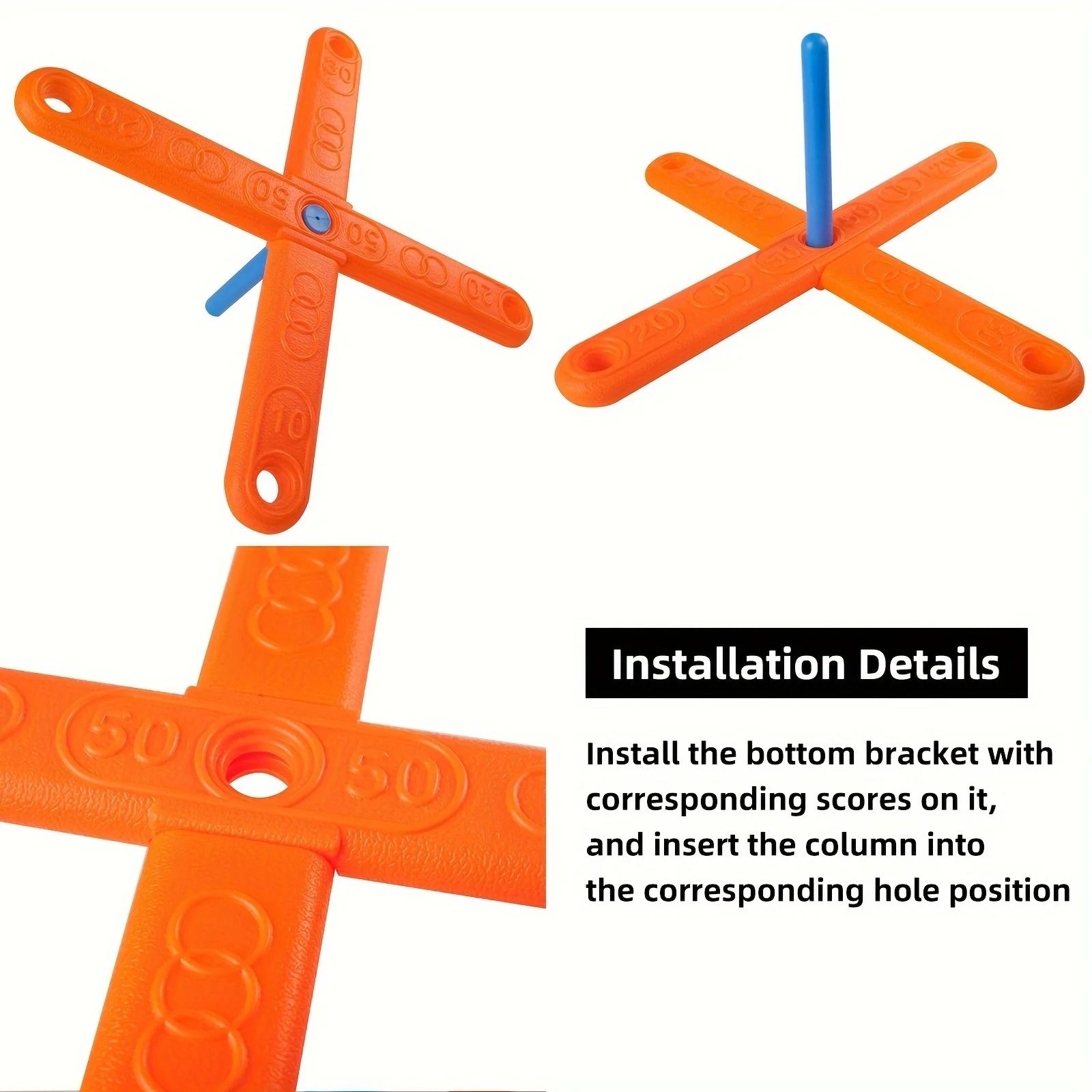 Interactive Ring Toss Training System | Professional Early Education & Pediatric Fitness Infrastructure