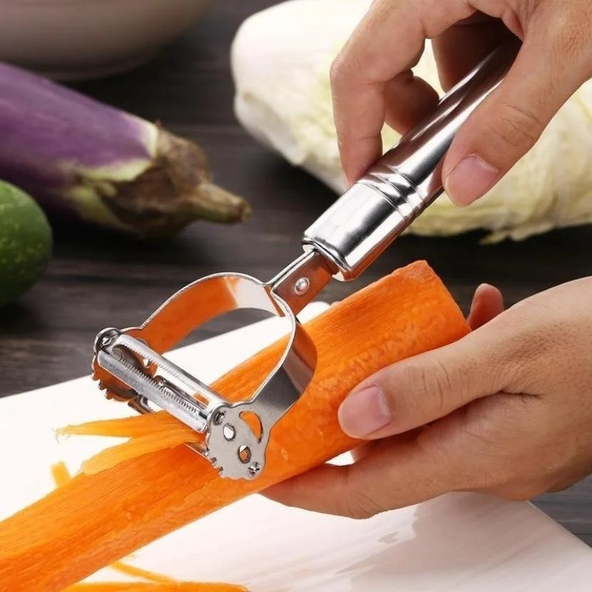 Julienne Peeler Vegetables, High Quality Stainless Steel Potato, Cucumber Carrot Grater, Fruit Peeler Vegetable Slicer