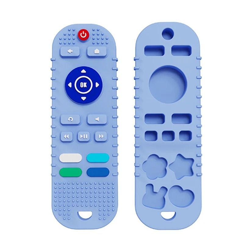 Silicone Baby Teething Toy BPA Free Remote Control Chew Teether