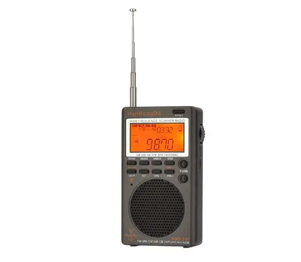 Portable Shortwave Radio with Full Band Receiver and AM FM Tuning