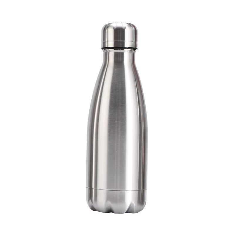 Stainless Steel Water Bottle – 500ml 750ml 1000ml Leakproof Travel Sports Drink Bottle for Outdoor, Gym, and Daily Use
