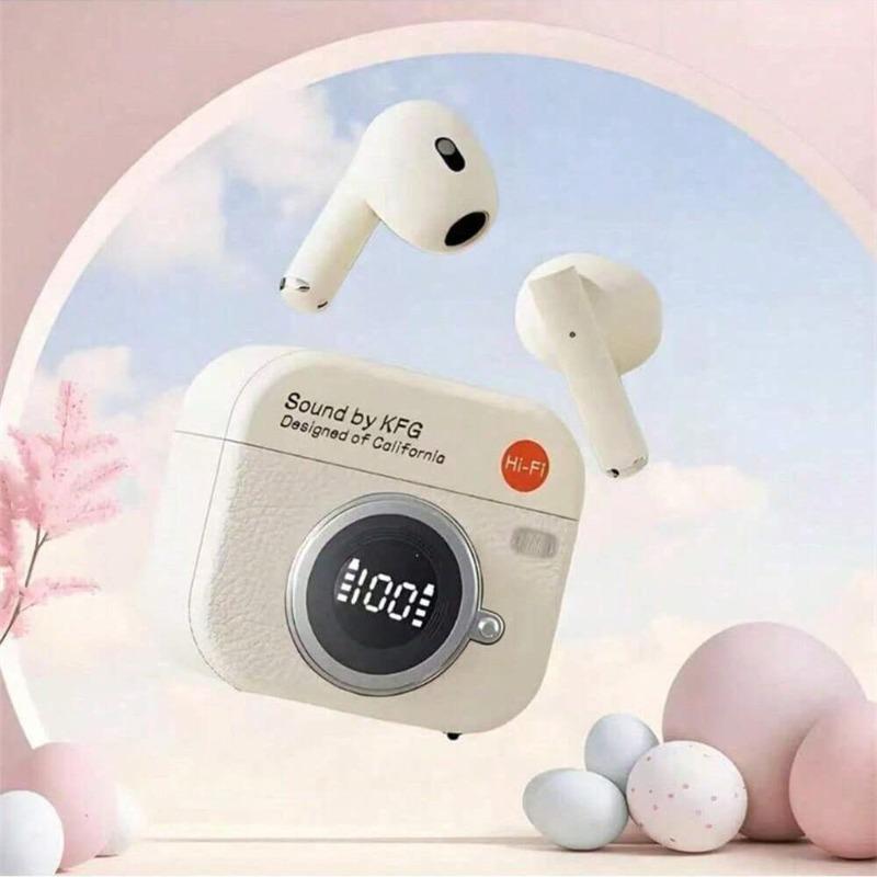 Bluetooth Wireless Earbuds with LED Display