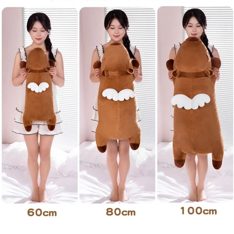 Giant Kawaii Capybara Plush Pillow Soft Lying Plush Toy
