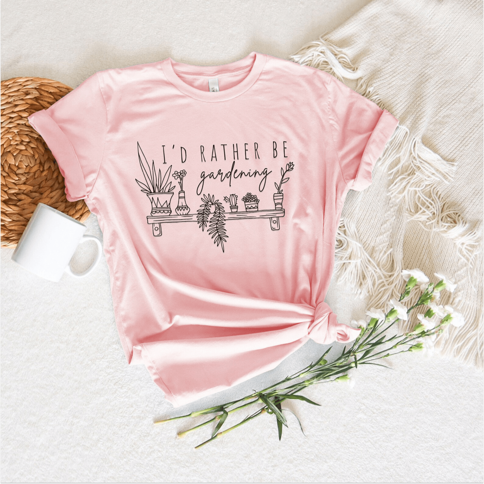 Funny Gardening Shirt Plant Lover Shirt Plant Lady Botanical Tee Gardener Gift