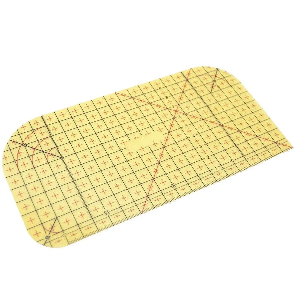 Heat Resistant Hot Ironing Ruler for Sewing Precise Hem Measuring Tool