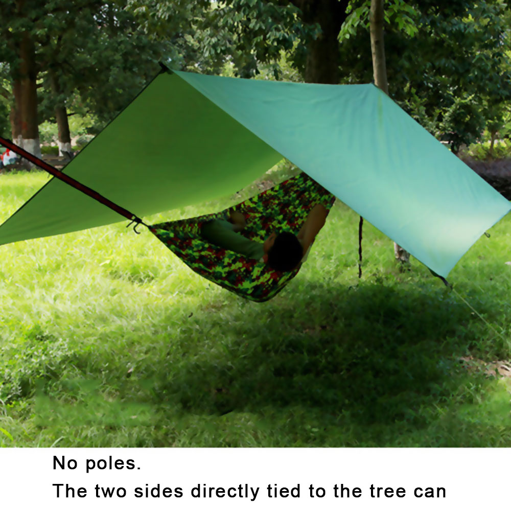 Ultralight Waterproof Camping Tarp Shelter UV Sun Shade Hammock Rain Fly Canopy
