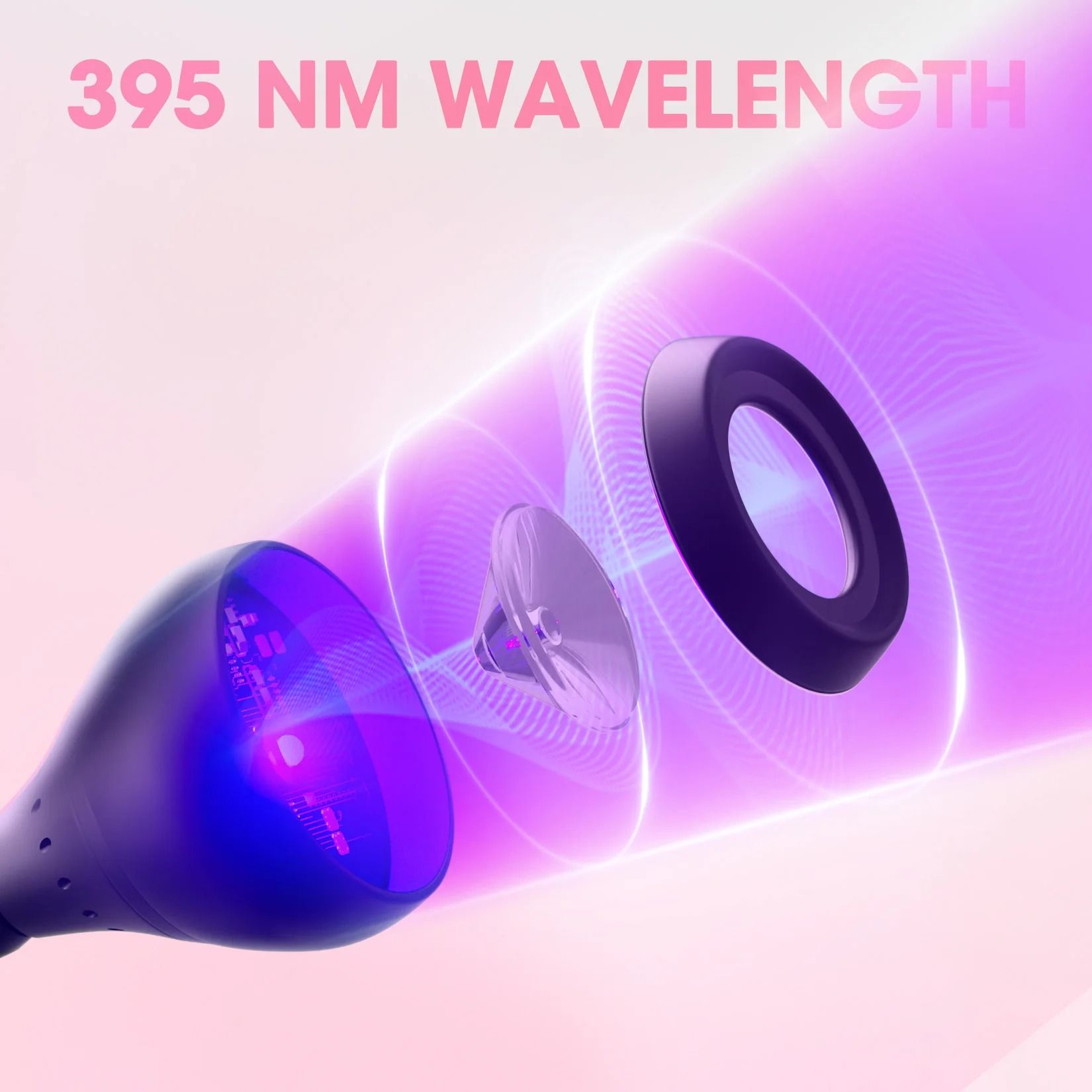 Clip On UV Nail Lamp for Gel Polish