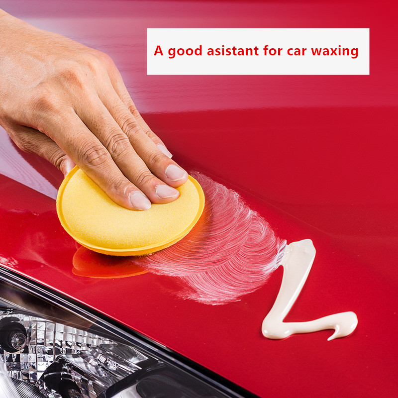 12Pcs Car Foam Sponge Wax Applicator Pads – Detailing & Polishing Pad Kit for Car Waxing & Cleaning