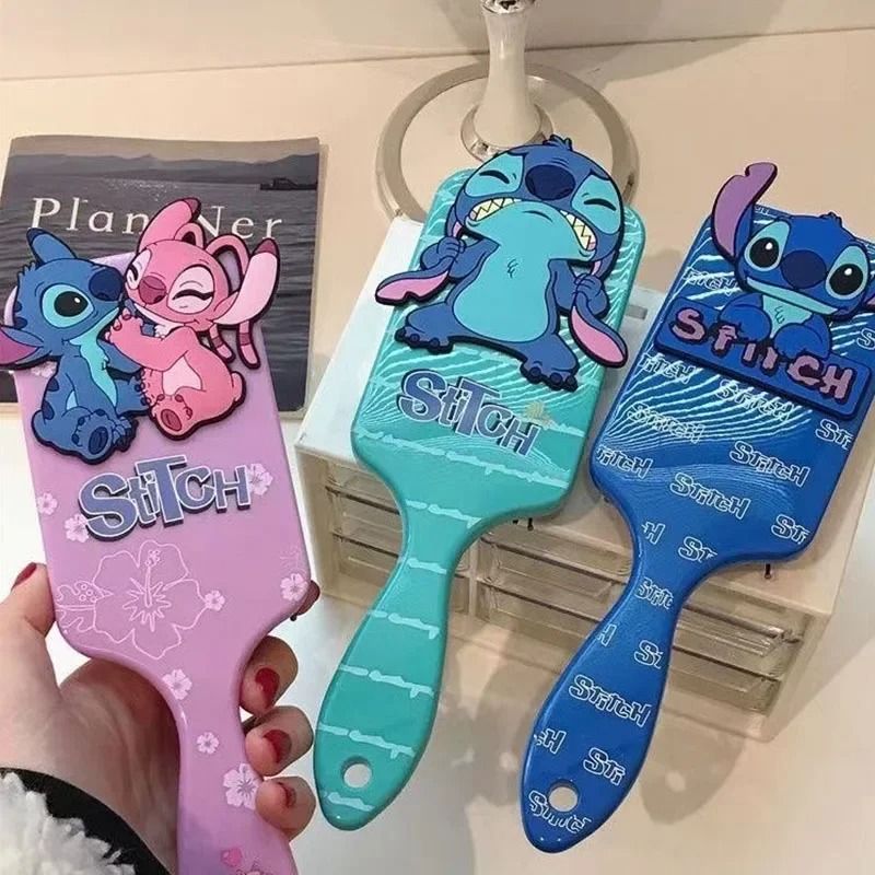 Cute Stitch Air Cushion Massage Comb For Children And Students
