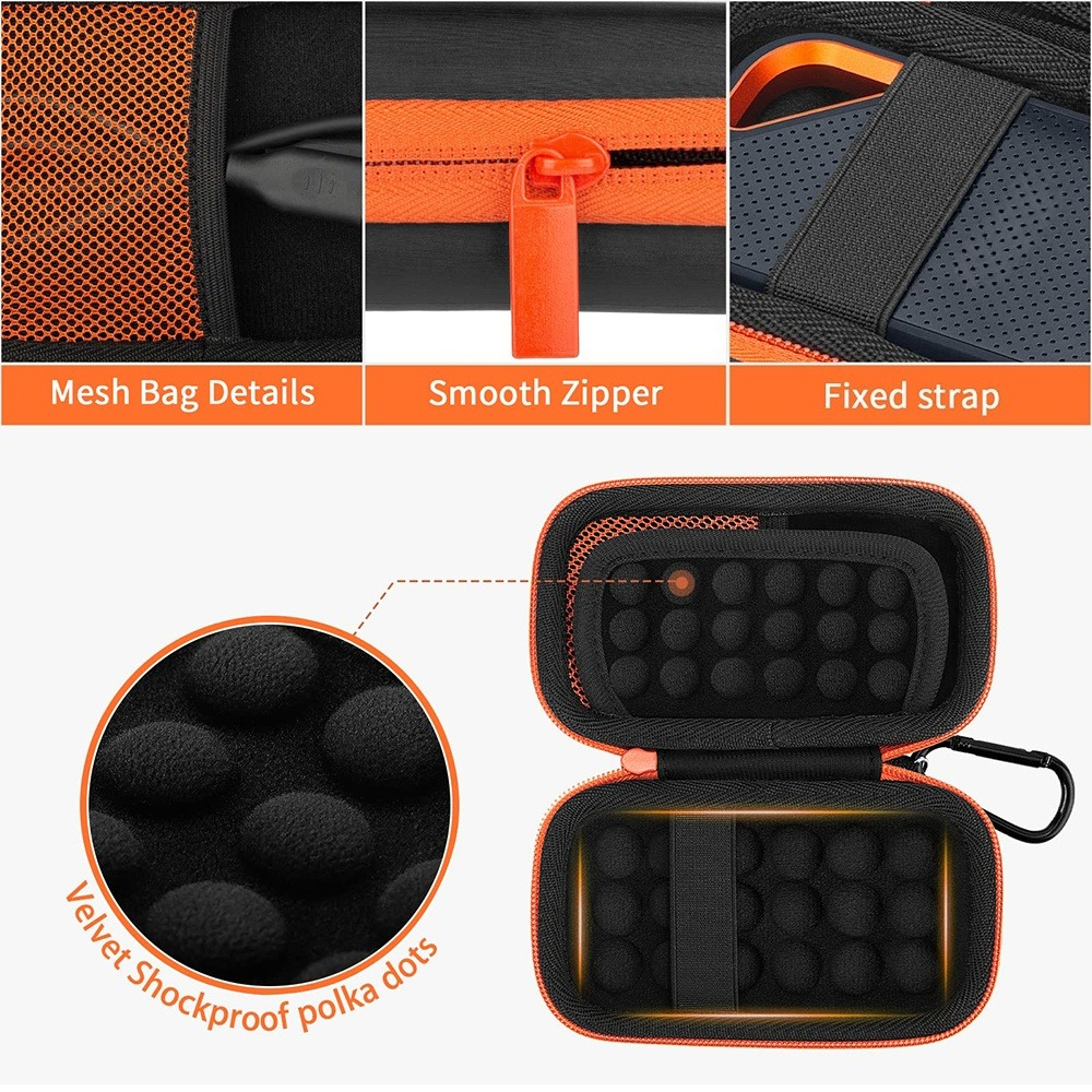 Portable Anti-Scratch Hard Storage Box for External SSD Protective Cover Storage Bag