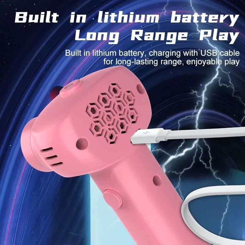 Glow in the Dark String Launcher Toy – Luminous Handheld Light Rope Stress Relief Party Gift