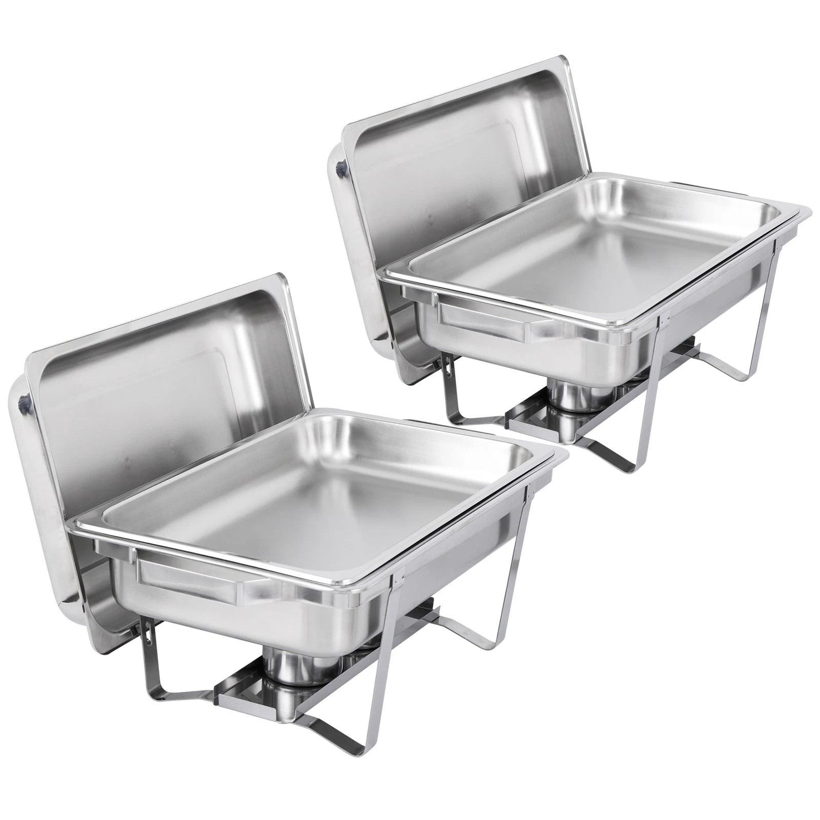 Premium Stainless Steel Chafing Dish Buffet Set with Water Pan & Fuel Holder