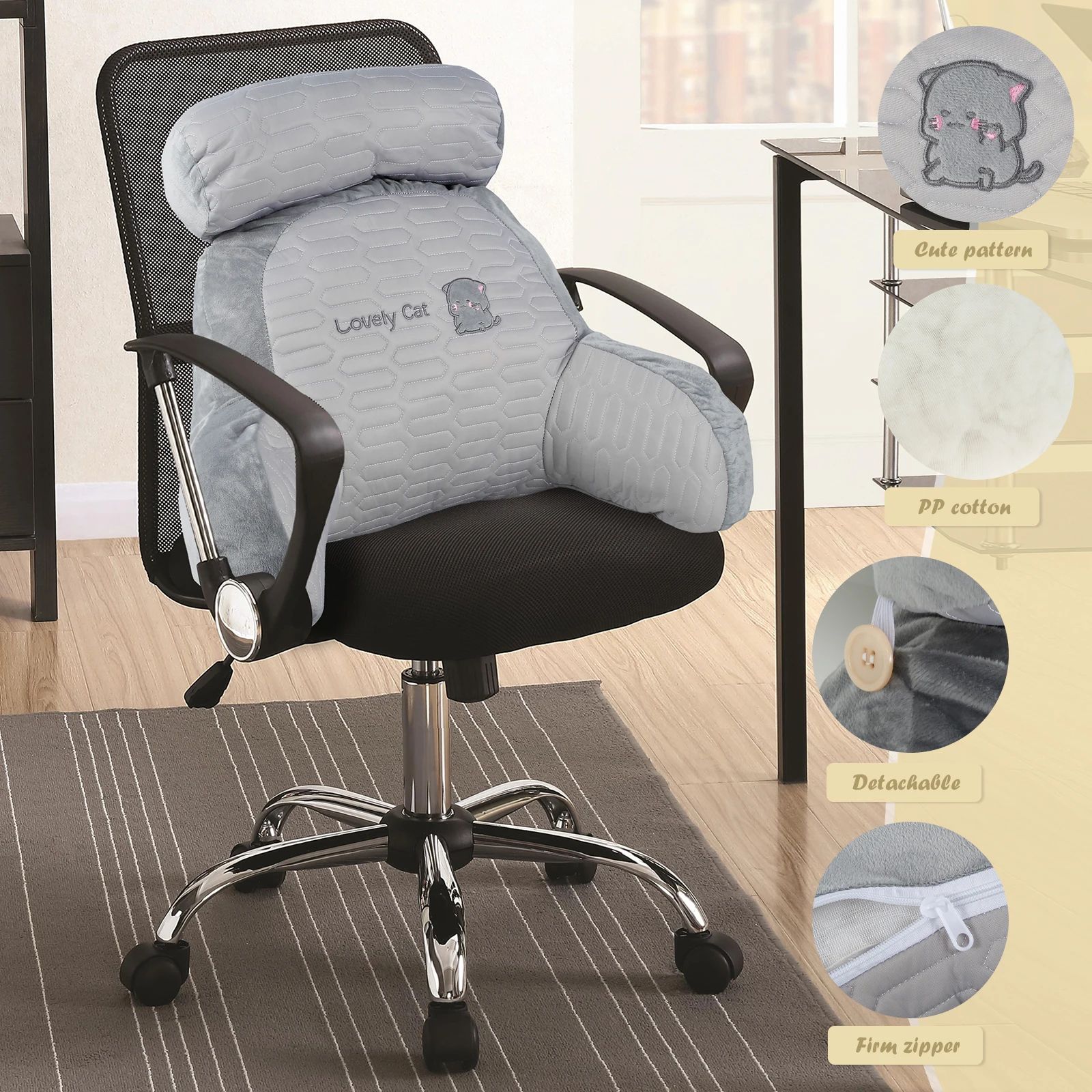 Triangular Backrest Reading Pillow Cushion