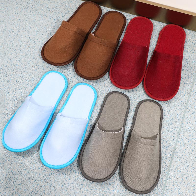 Travel Portable Women Indoor Slipper, Spa Hotel Slippers, Summer Spring Shoes, House Bedroom Soft Flat Floor Silent
