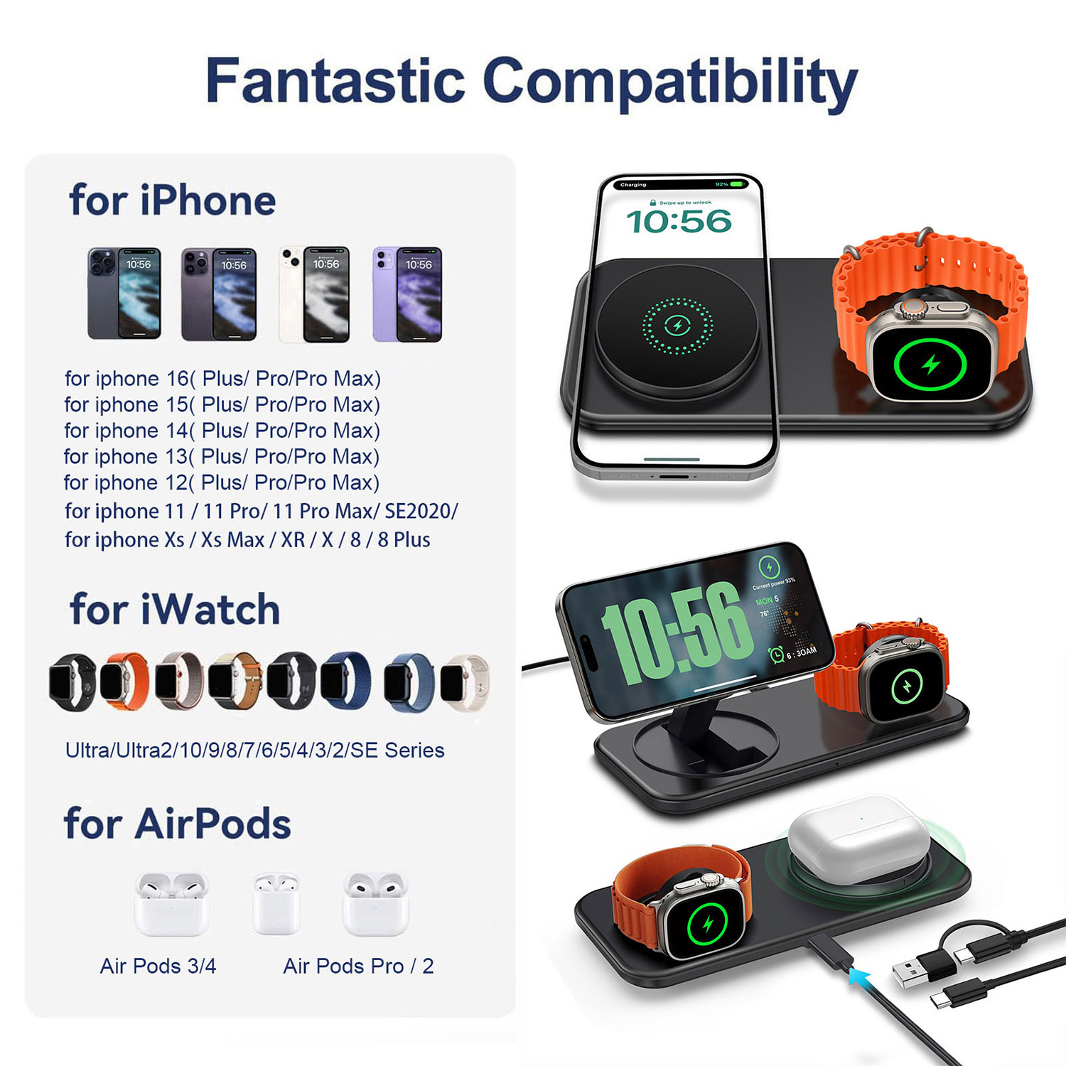 Magnetic Wireless Charger Stand