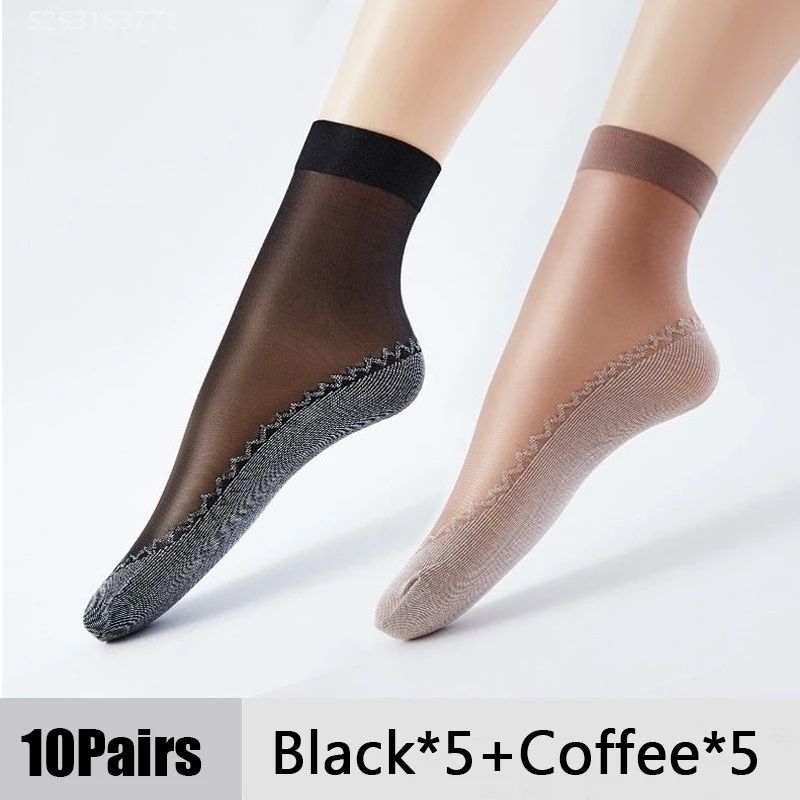 Women Ultrathin Breathable Invisible Socks Pack