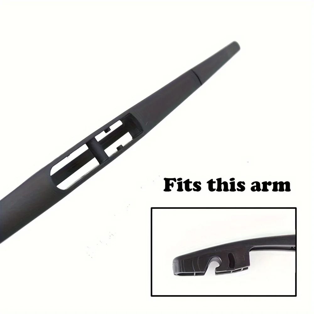 Universal Rear Wiper Blade – High-Visibility Rubber – Precision Fit for Honda, Subaru & More